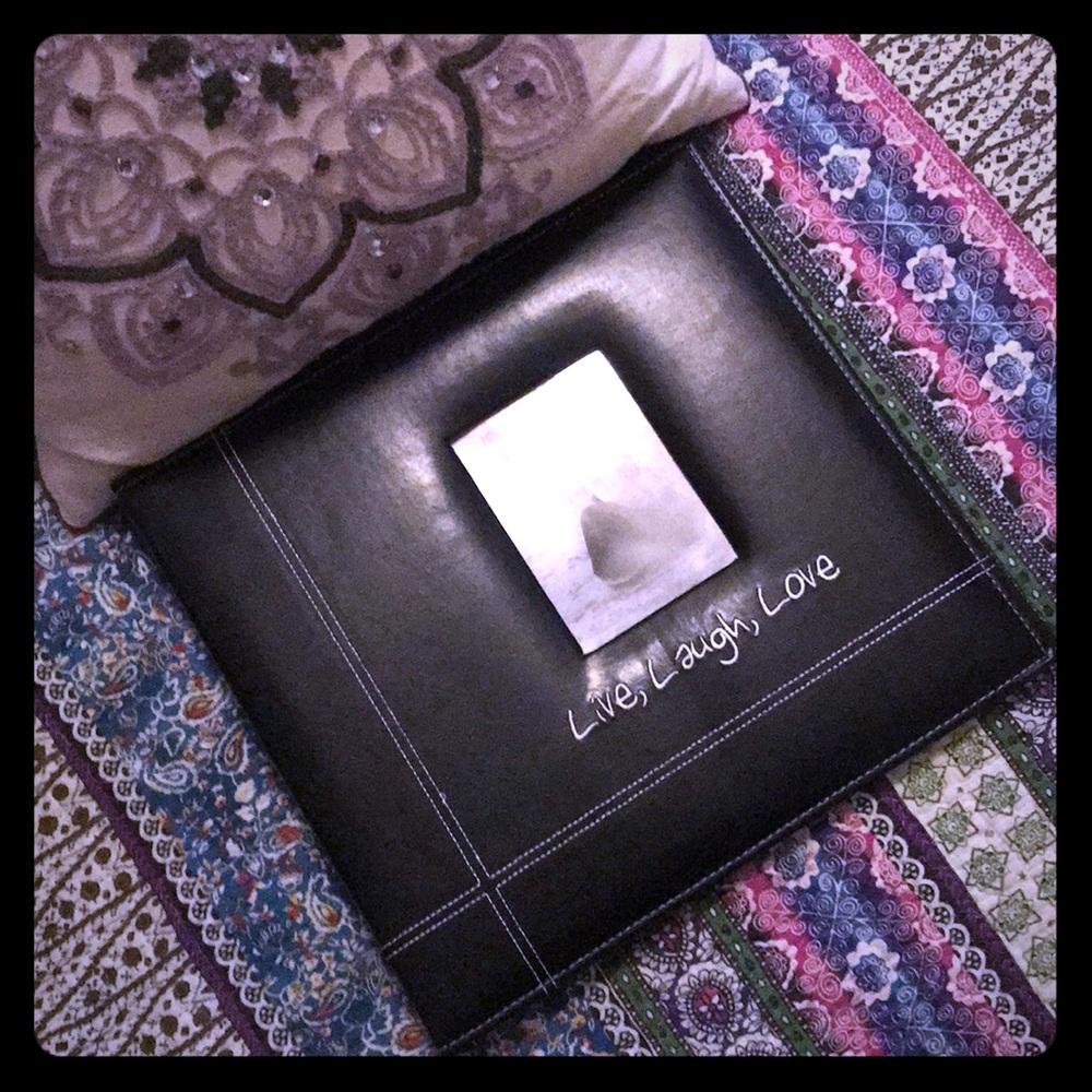 Live, Laugh, Love scrapbook